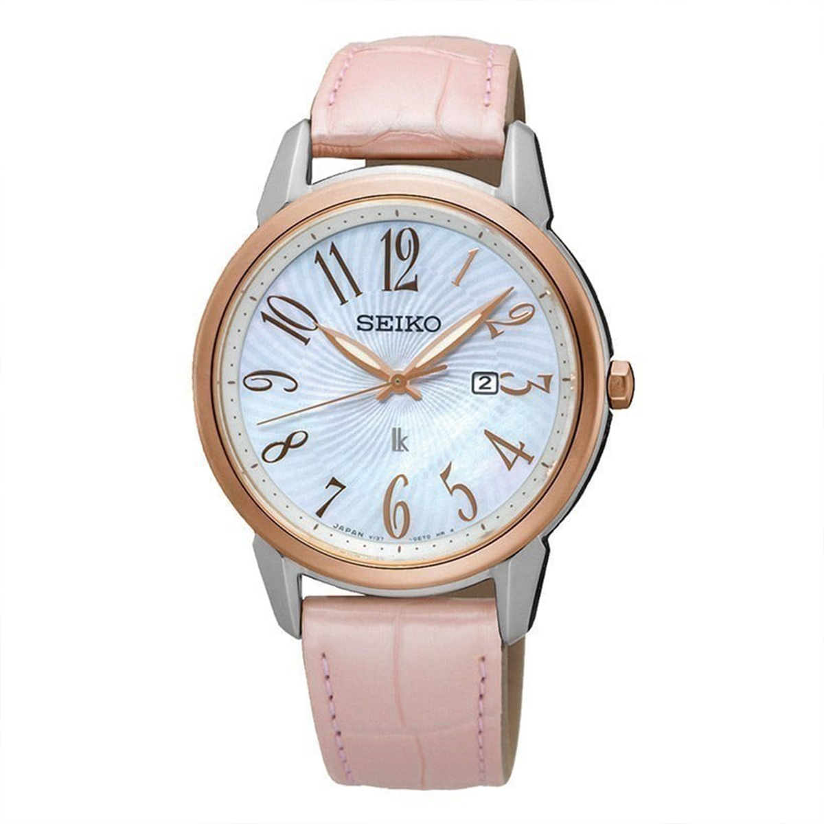 Đồng hồ Seiko Lukia SUT300J1 sử dụng bộ máy Solar năng lượng ánh sáng