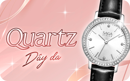 Đồng hồ Quartz nữ dây da