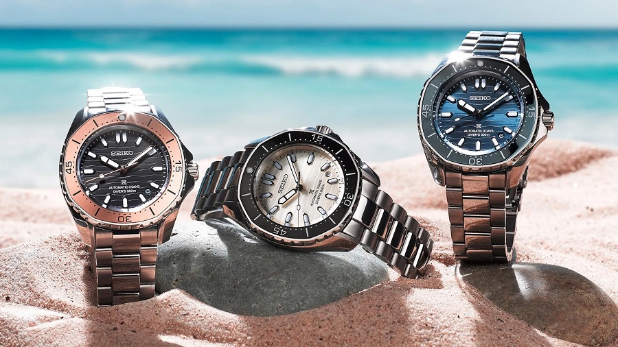 Seiko Prospex SPB481, SPB483, SPB485 sử dụng máy 6R55