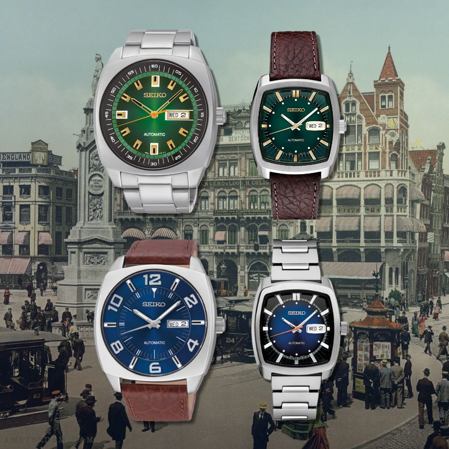 Thiết kế vỏ gối và TV cổ điển của Seiko Recraft
