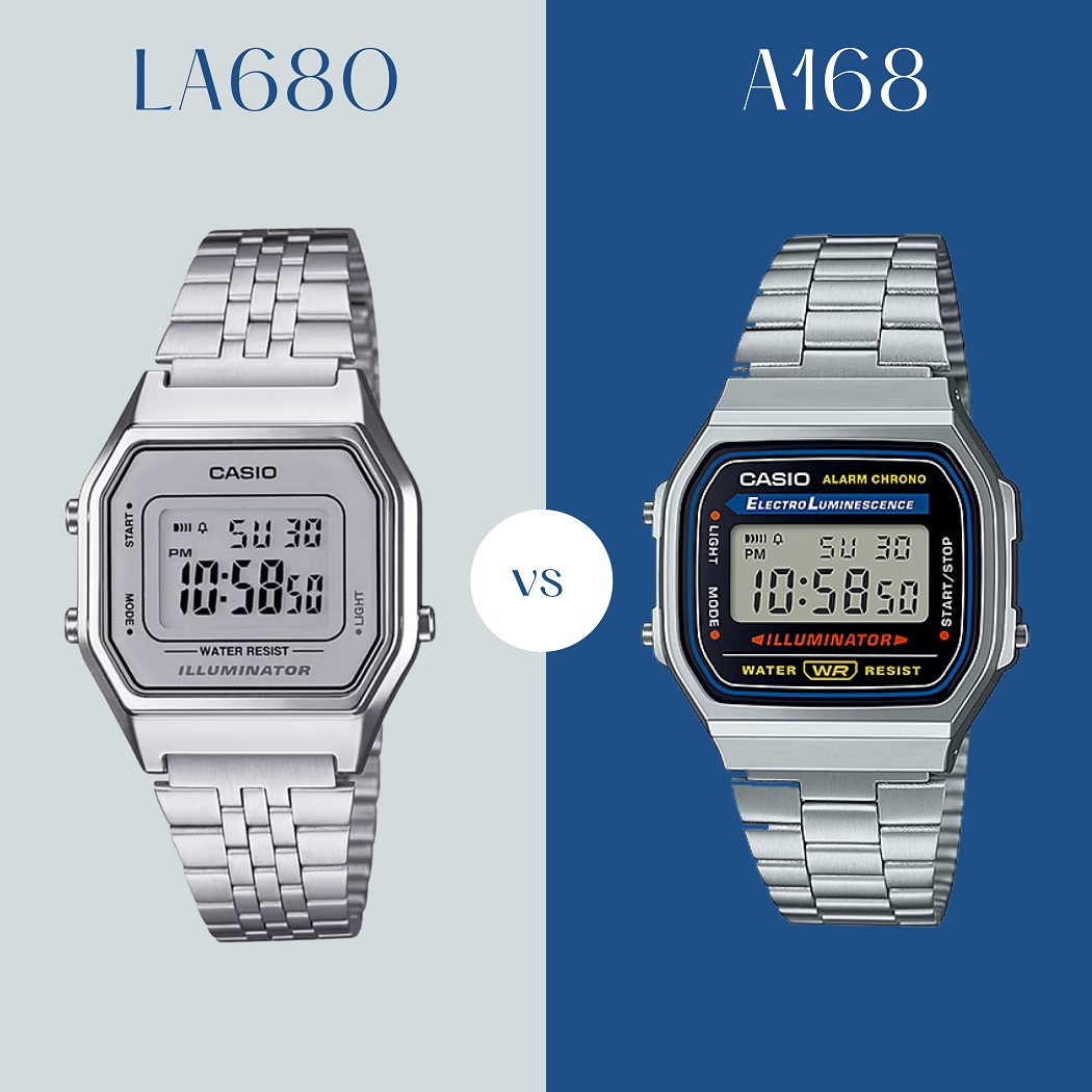 Đồng hồ Casio LA680 điện tử vintage