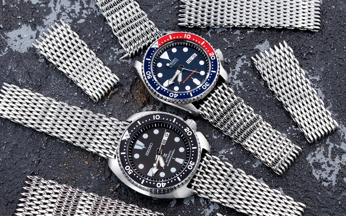 Đồng hồ dây lưới kiểu Shark Mesh
