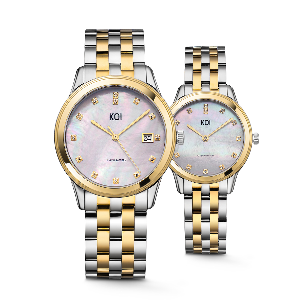 Đồng hồ KOI đôi K007.136.09.03.50.01.03 và K007.401.64.50.50.11.04
