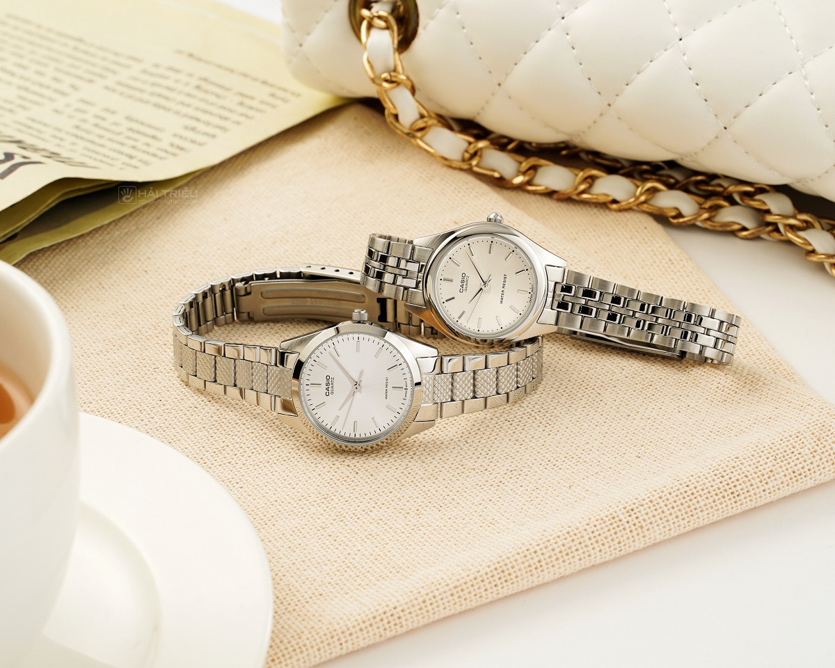 Đồng hồ nữ màu trắng - Casio LTP