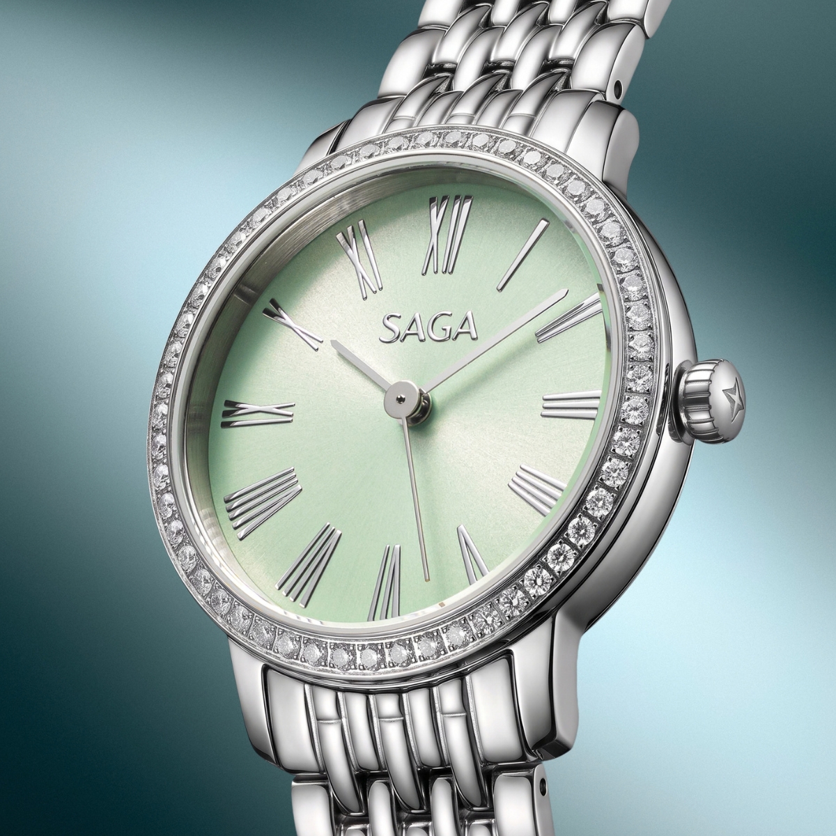 Đồng hồ Saga Stella Chance 53578-SVGRSV-2 - Ảnh 1
