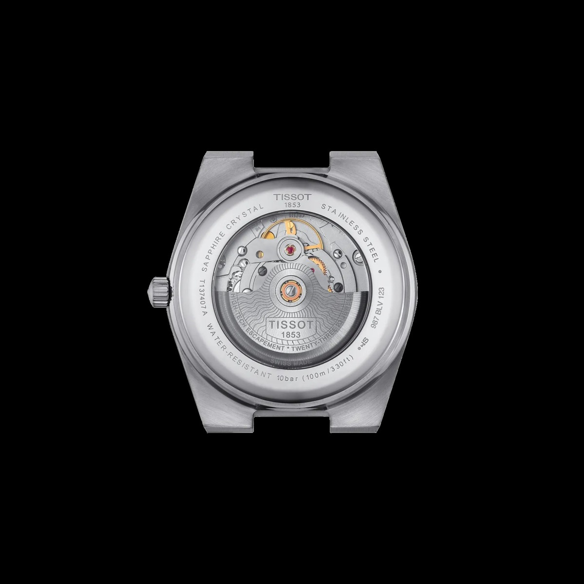 Bộ máy Powermatic 80 trên Tissot PRX thuộc tập đoàn Swatch Group