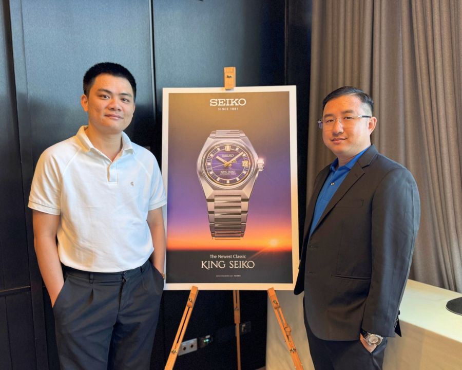 CEO Đặng Thanh Hải cùng ban lãnh đạo của Đồng Hồ Hải Triều đến dự sự kiện của Seiko