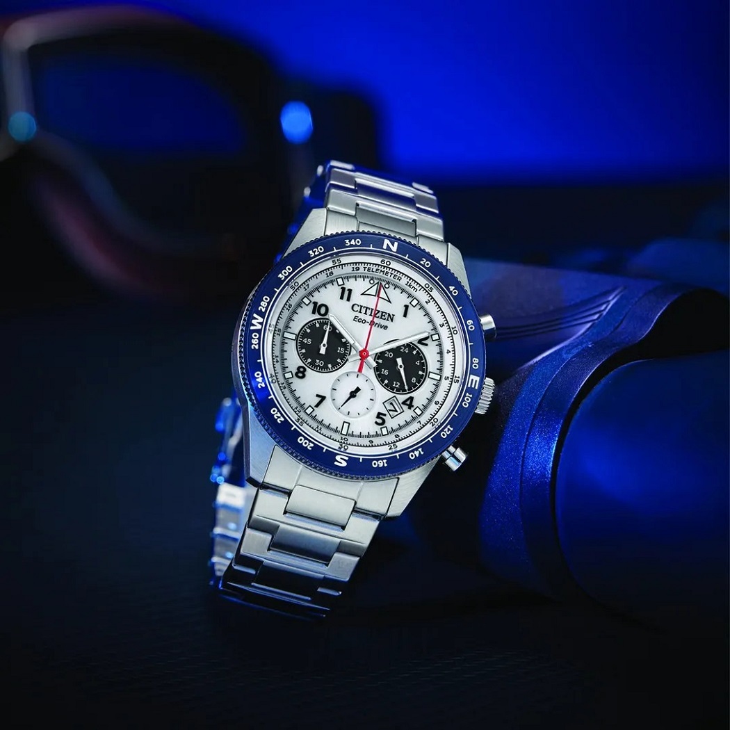  Citizen Chronograph CA4554-84H có chức năng Telemeter