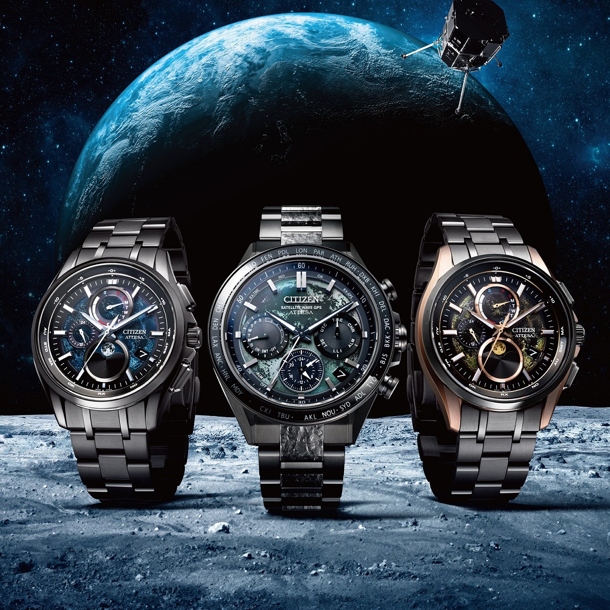 Citizen Attesa Eco-Drive Titanium - công nghệ cao cấp