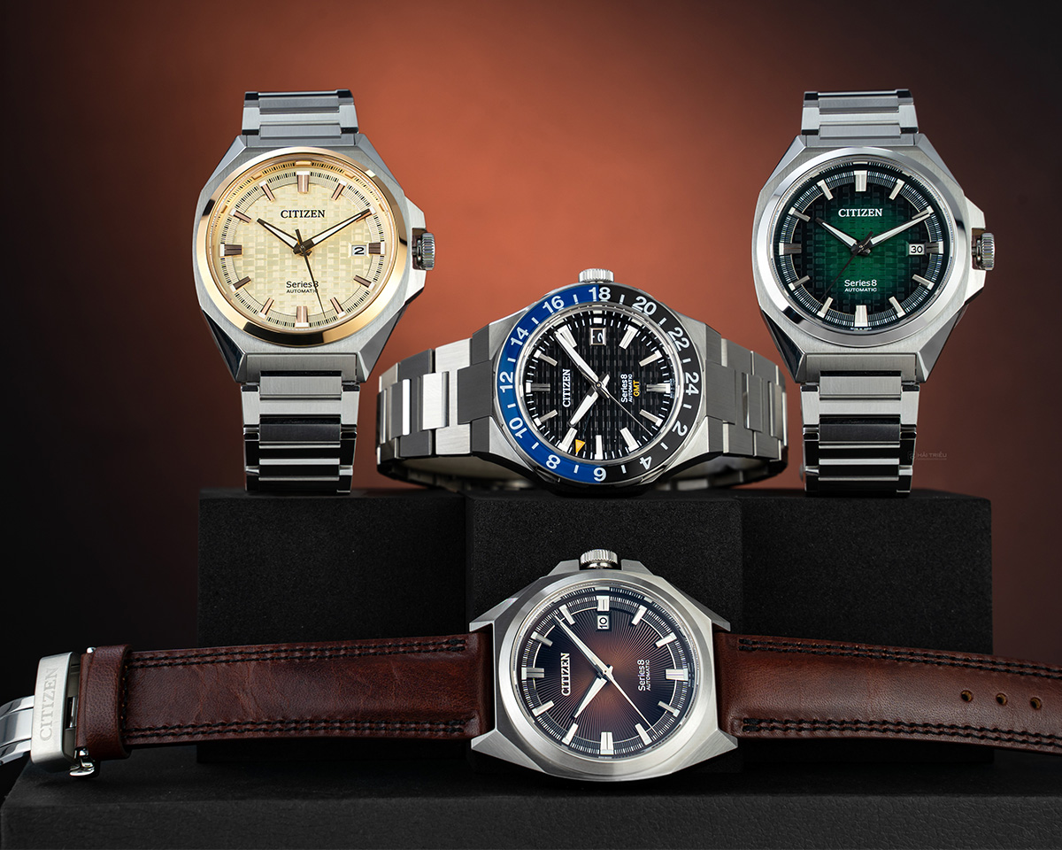  Citizen Series 8 trữ cót từ 42 giờ đến 50 giờ, kháng từ 16.000 a/m