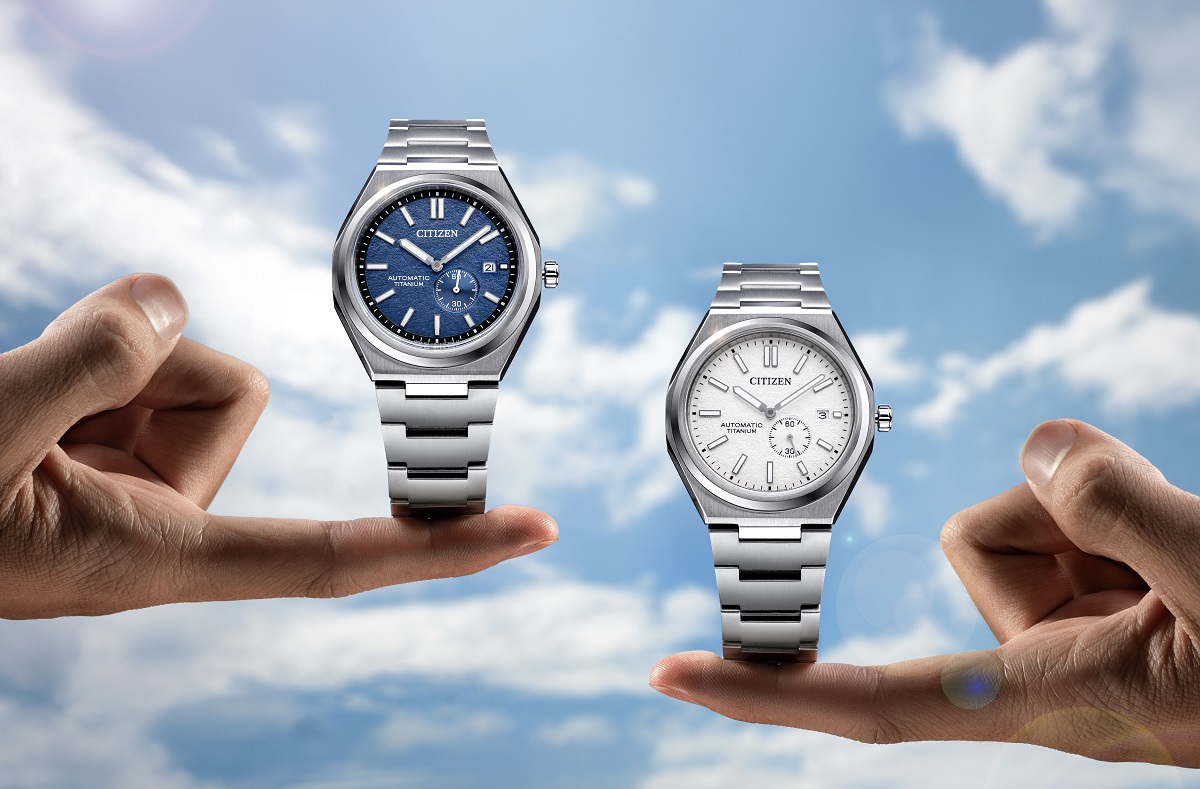 2 phiên bản đồng hồ Citizen Zenshin máy Automatic đang có sẵn tại Đồng Hồ Hải Triều - NJ0180-80A (mặt trắng) và NJ0180-80L (mặt xanh)