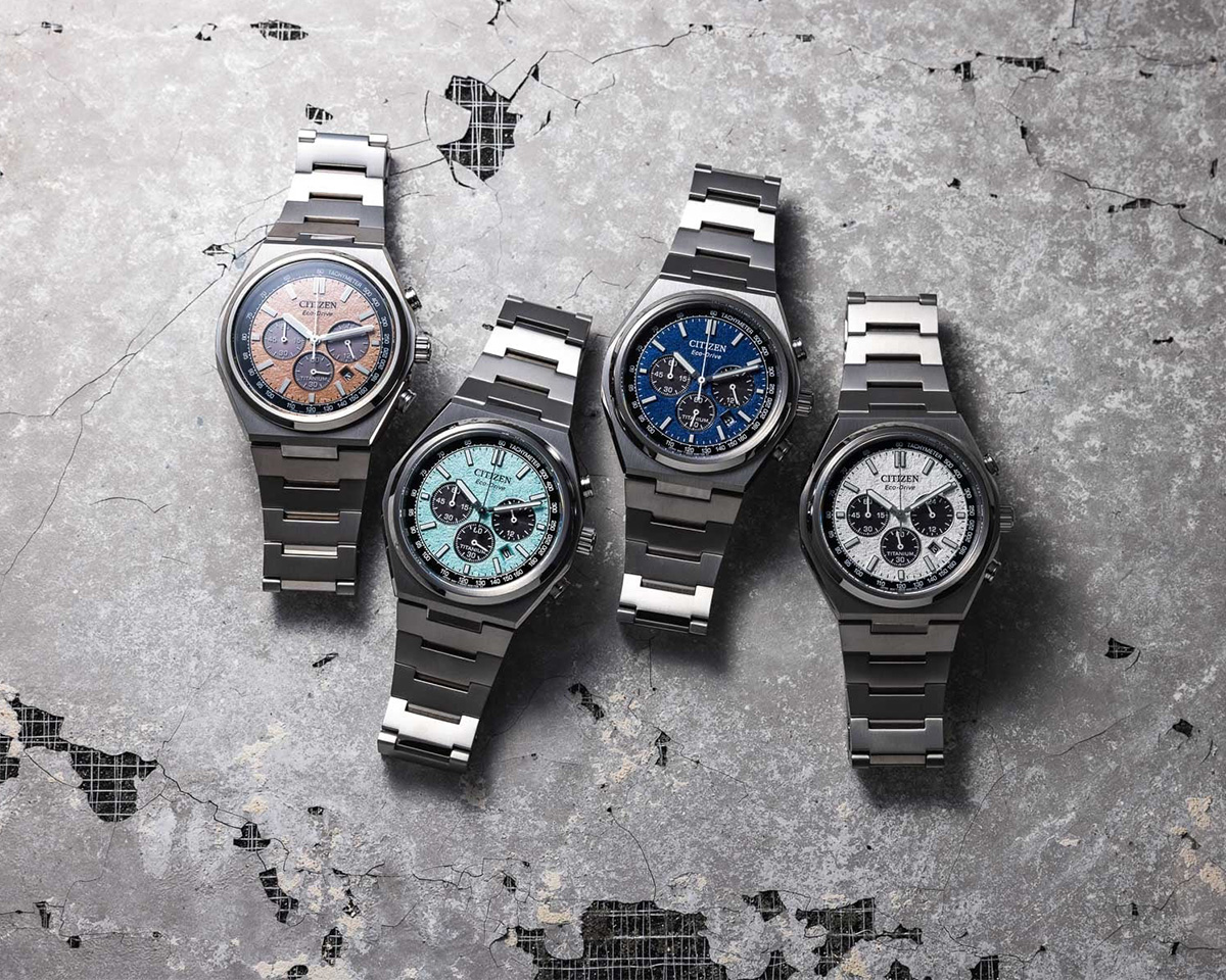 Citizen Zenshin Eco-Drive Titanium Chronograph