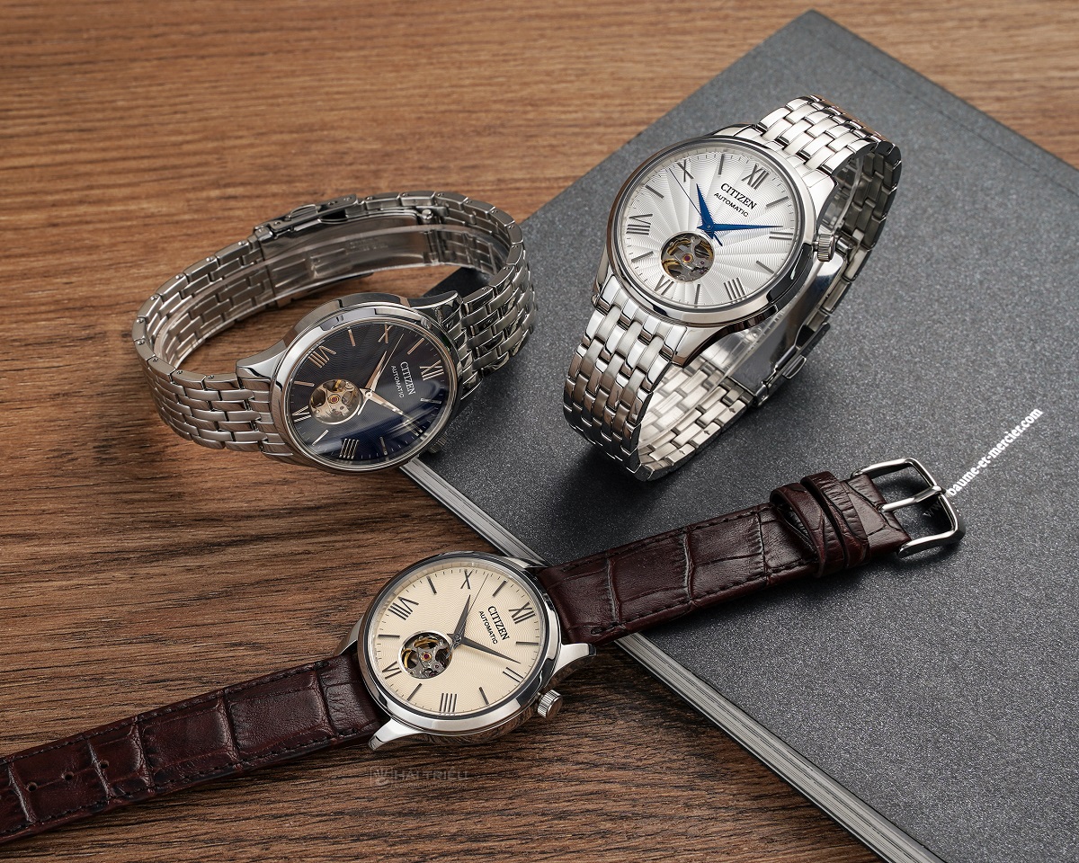 Citizen Open Heart lộ cơ được hoàn thiện cao cấp