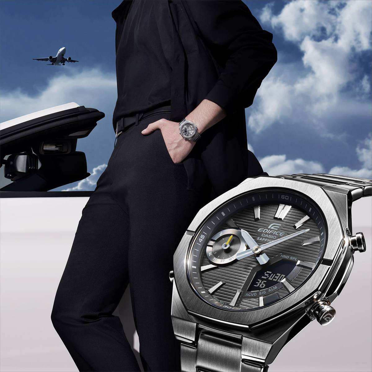 Đồng hồ Casio Edifice ECB-S10D-8ADF Kết Nối Bluetooth®