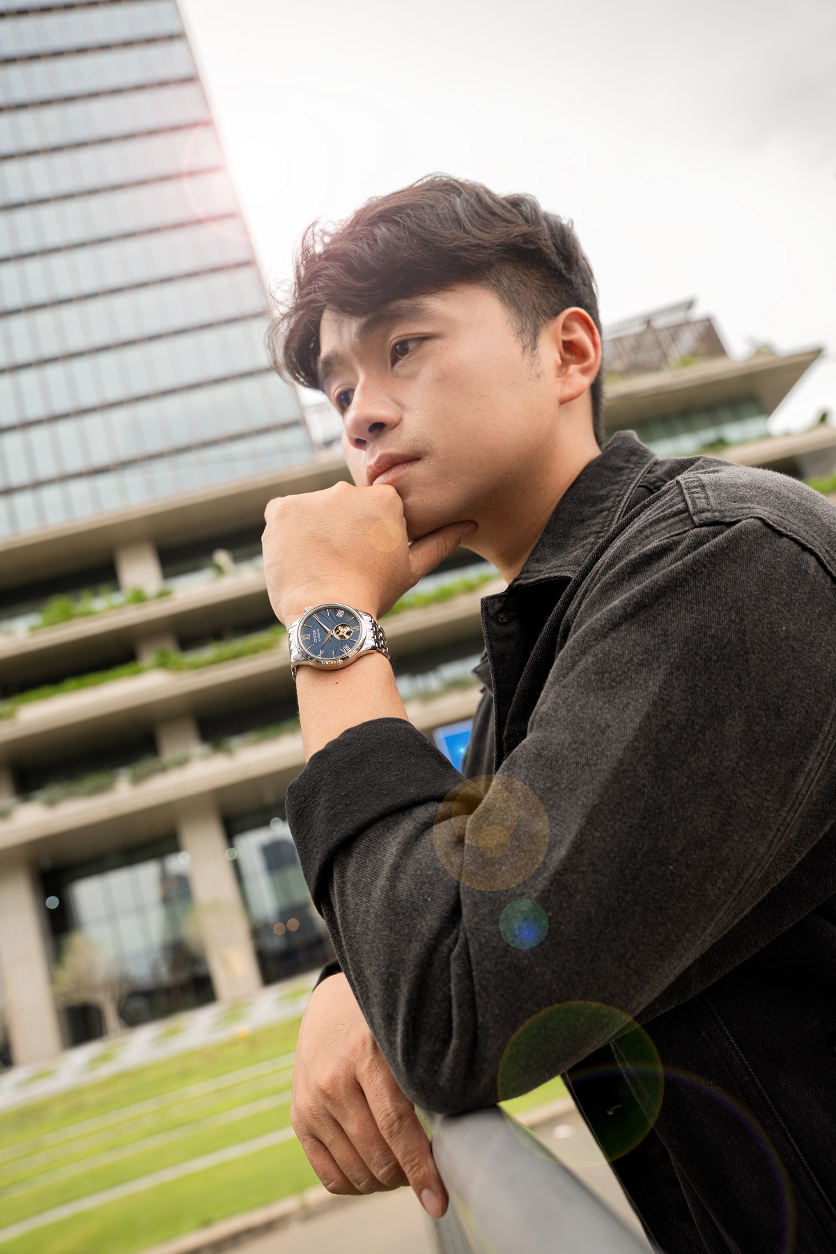 Đồng hồ Citizen Open Heart NH9130-84L sang trọng - Ảnh 5
