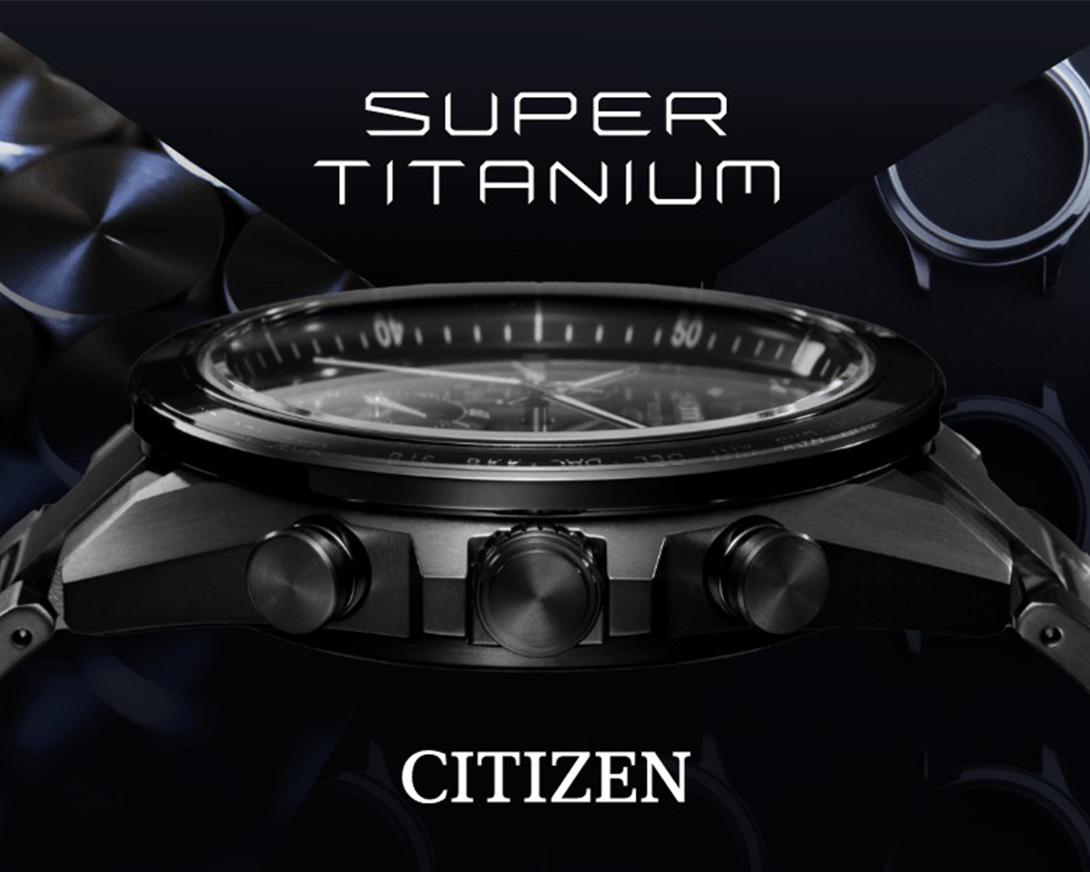 Citizen Eco-Drive Titanium - Siêu bền, nhẹ hơn thép 40%, độ cứng gấp 5 lần