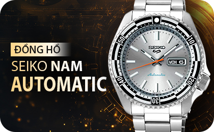 Đồng hồ Seiko nam Automatic chính hãng, mẫu mới
