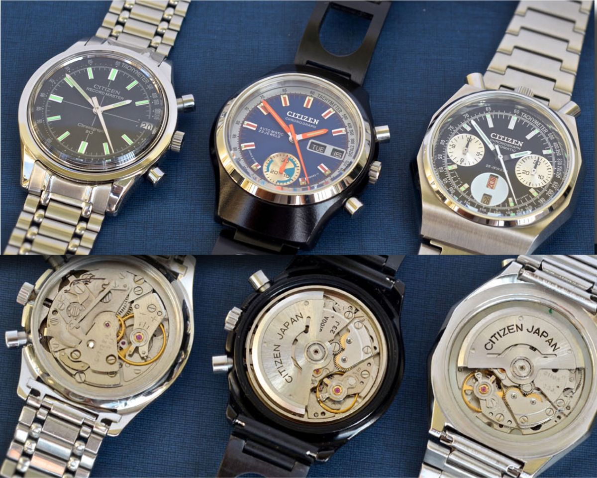 Những chiếc đồng hồ Citizen Chronograph đầu tiên