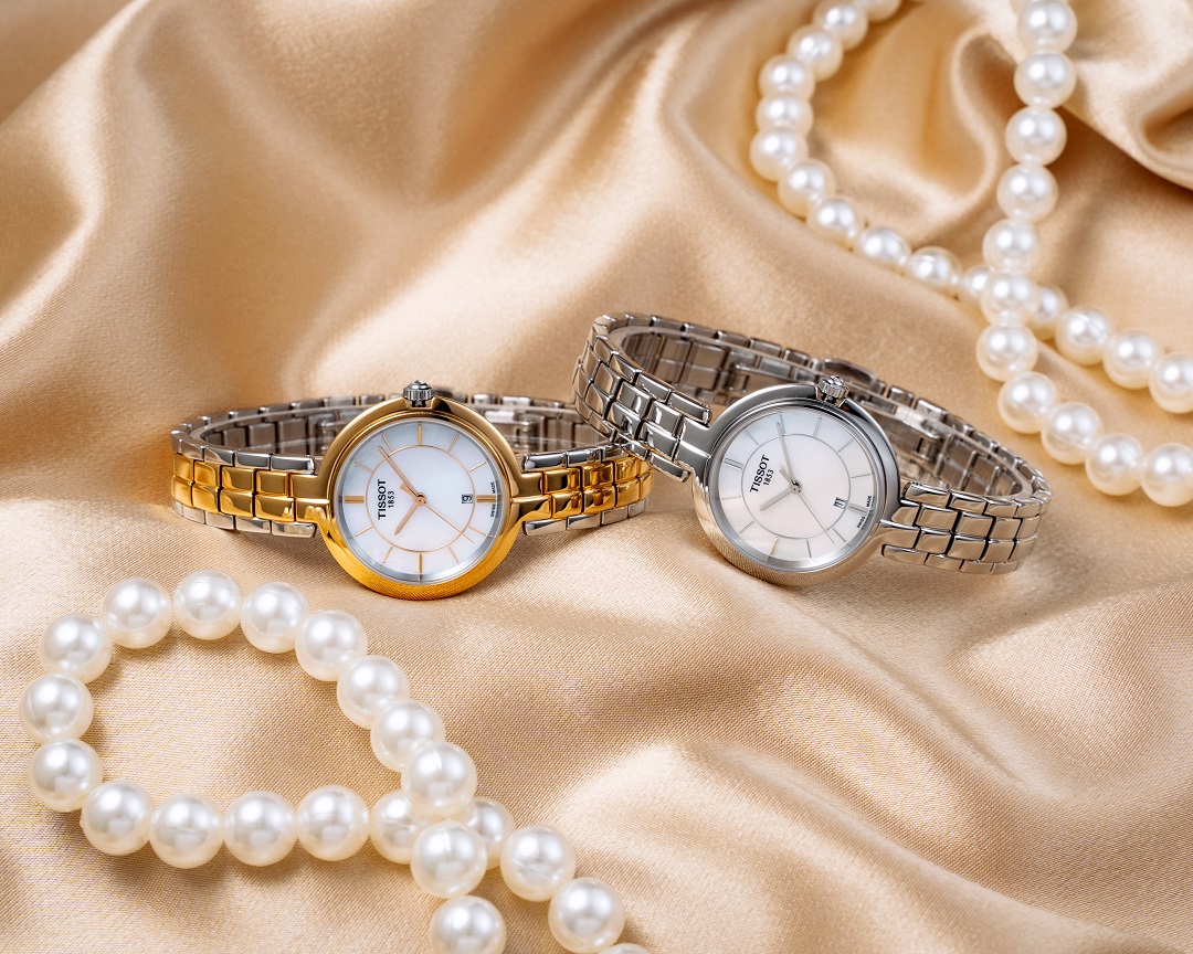 Dây đeo đồng hồ nữ Tissot Flamingo