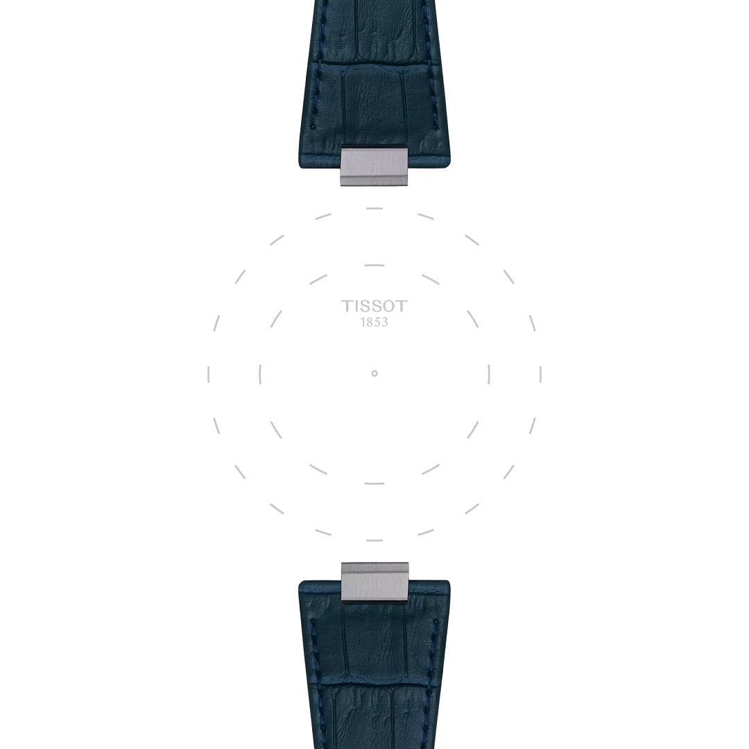 Cấu trúc dây đeo của chiếc đồng hồ Tissot PRX dây da