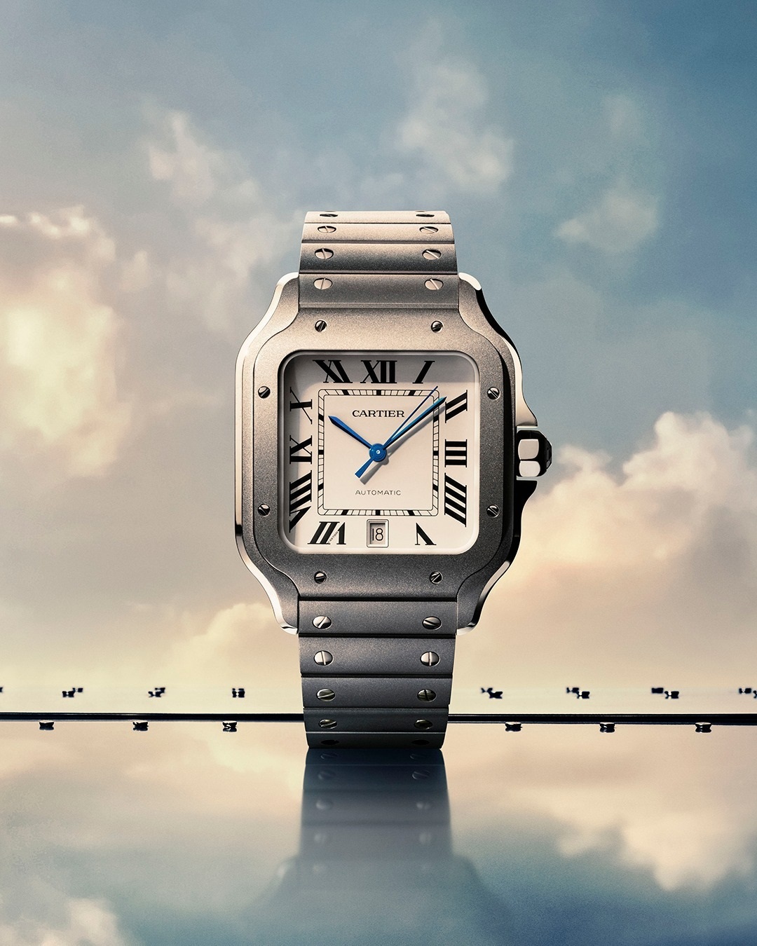 Công nghệ thay dây nhanh của Cartier - Dòng Santos de Cartier
