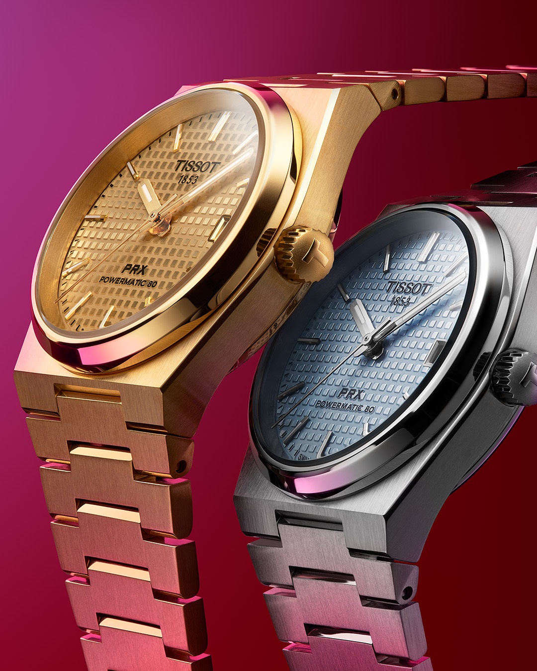 Nên chọn Tissot PRX dây da hay dây kim loại