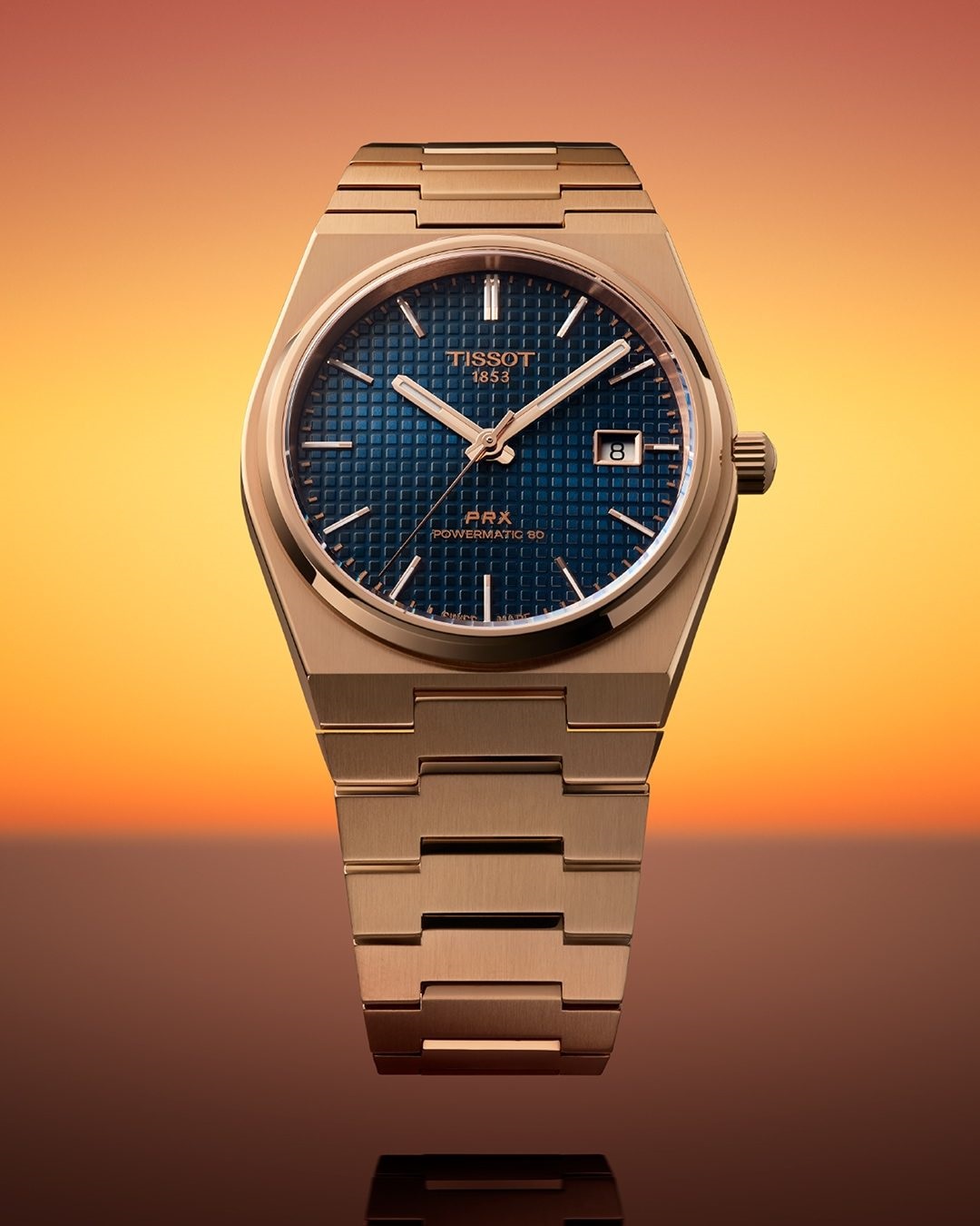 Mẫu Tissot PRX Gold Powermatic 80 40mm (T137.407.33.041.00)