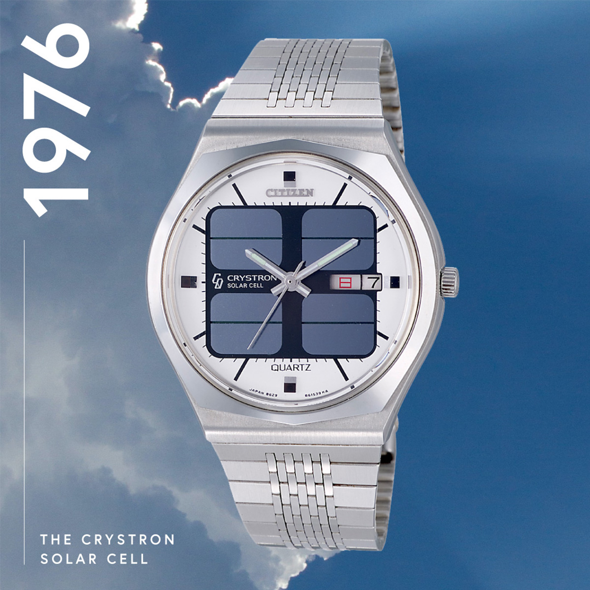 Citizen Quartz Crystron nam đầu tiên