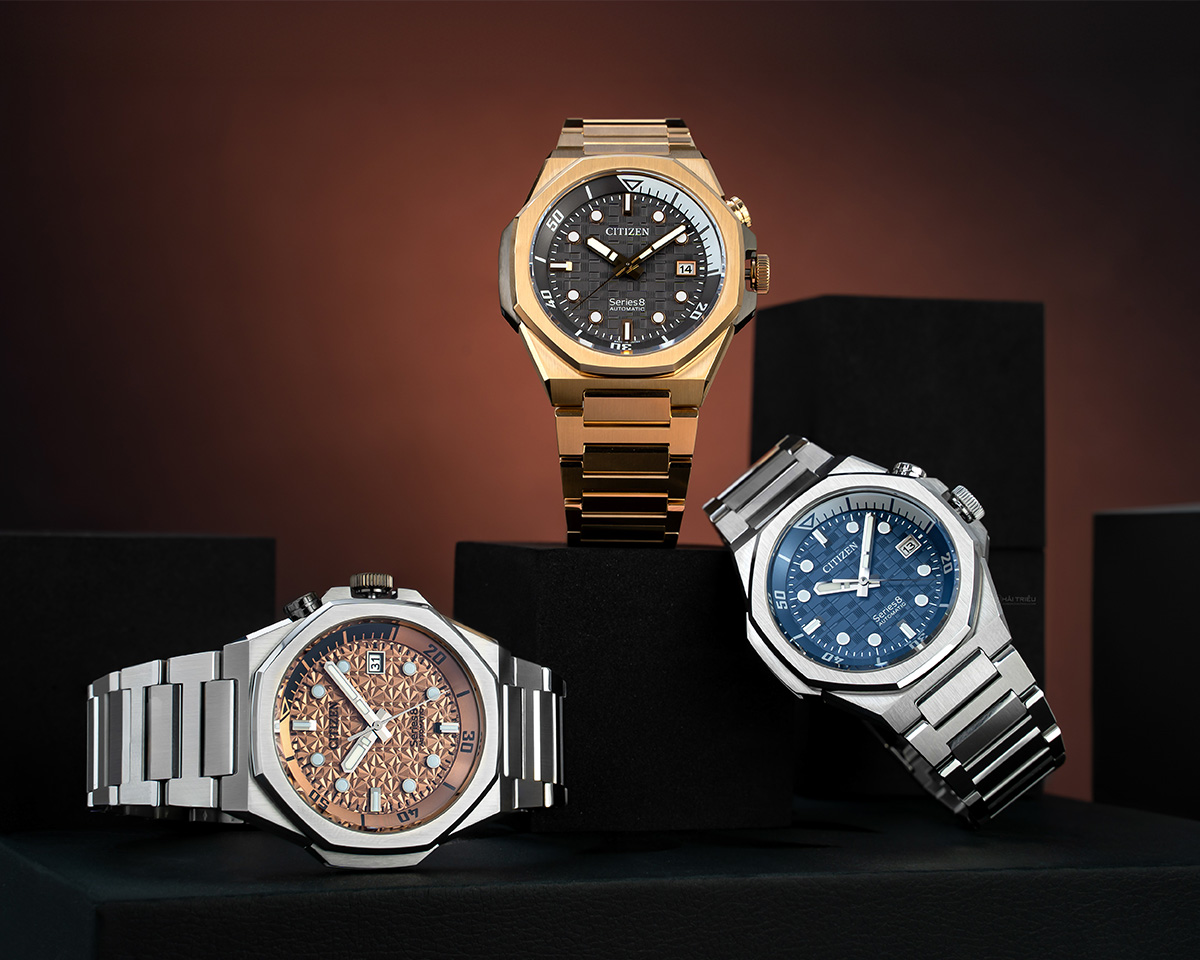 Citizen Series 8 - Đồng hồ cơ nam phong cách Luxury Sports, thành thị