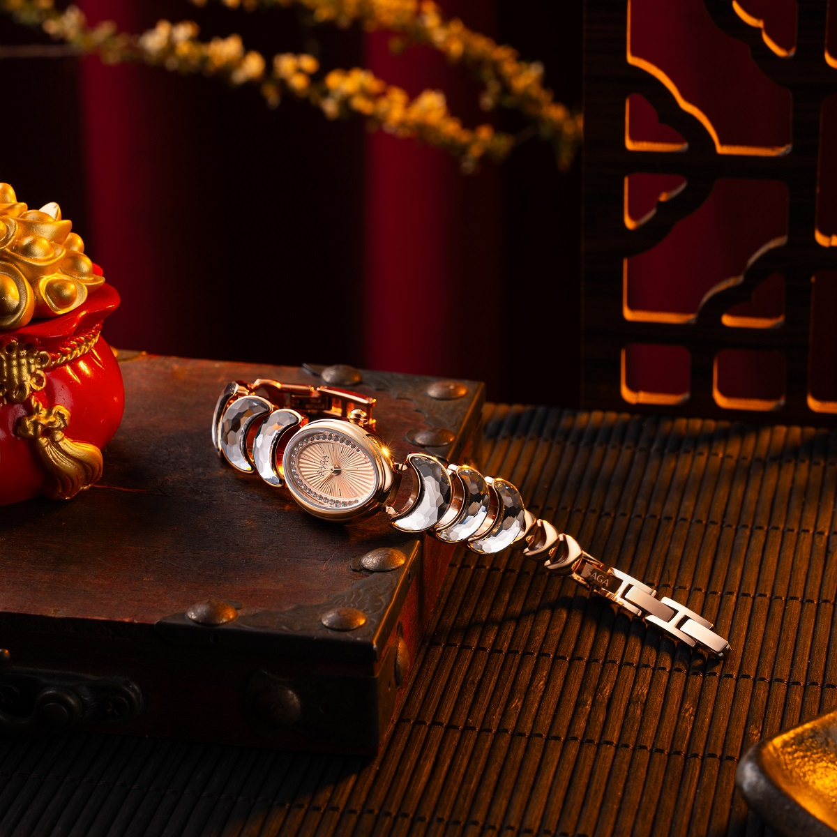 Đồng hồ Saga Lunar Watch 71959-RGRGTTR-2 - Ảnh 1