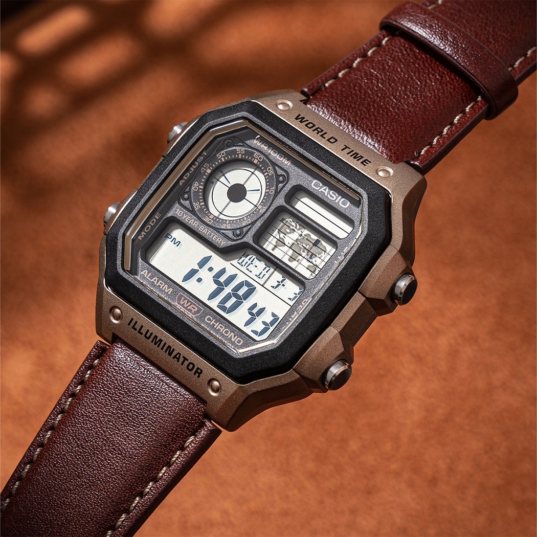 Đồng hồ Casio mặt vuông nam