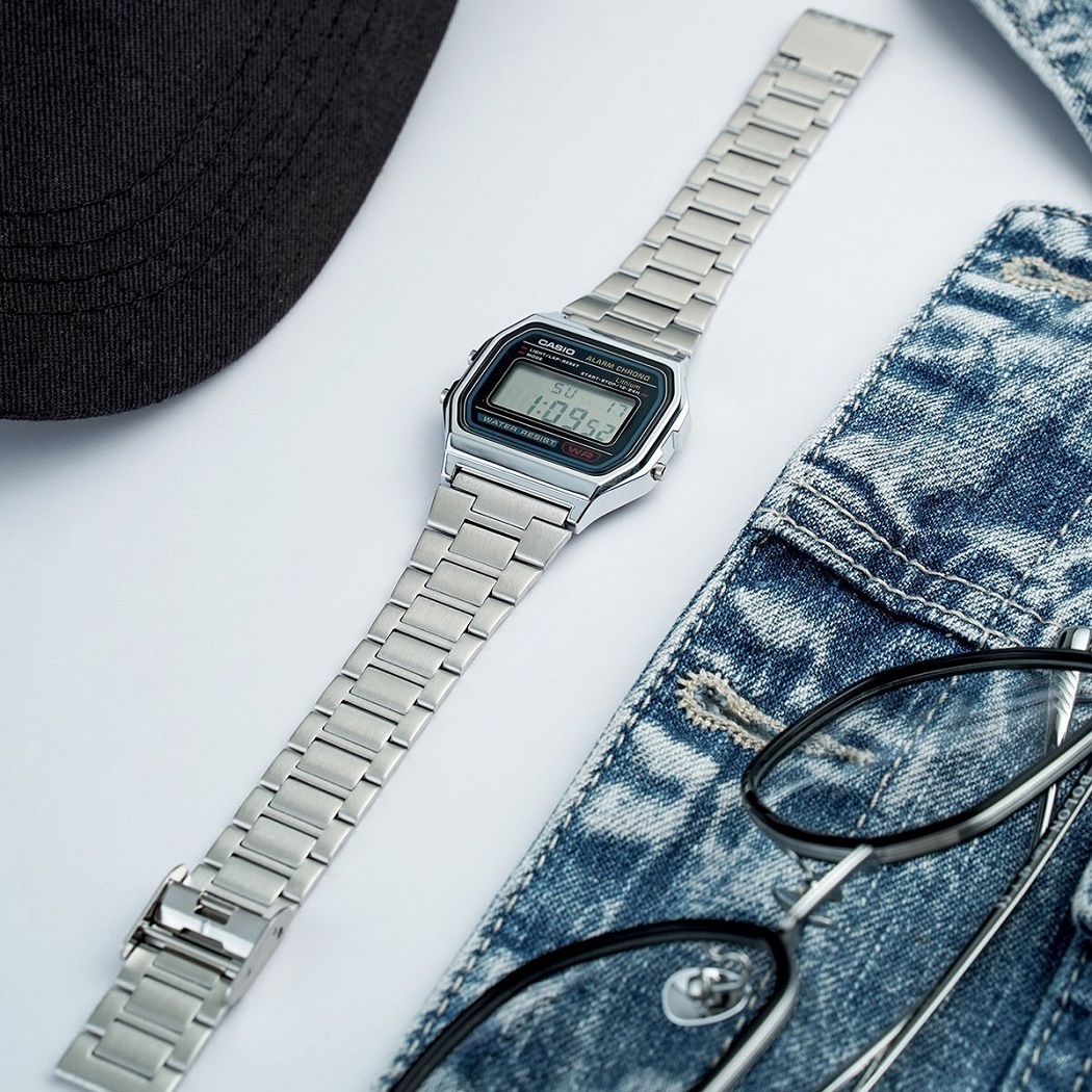 Đồng hồ Casio nam dây kim loại