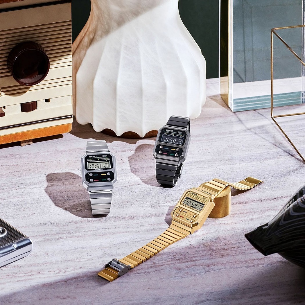 Đồng hồ Casio nam mặt chữ nhật