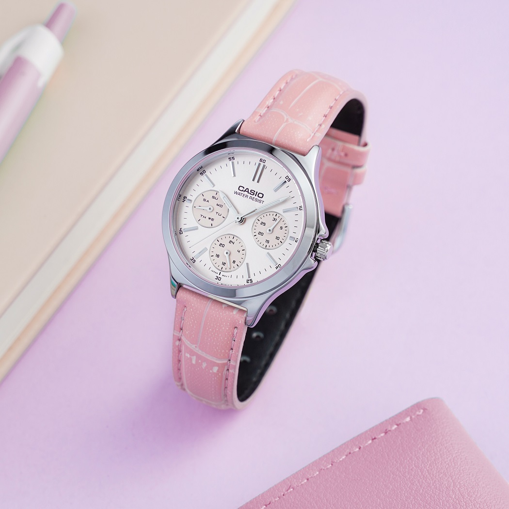 Đồng hồ Casio nữ 6 kim