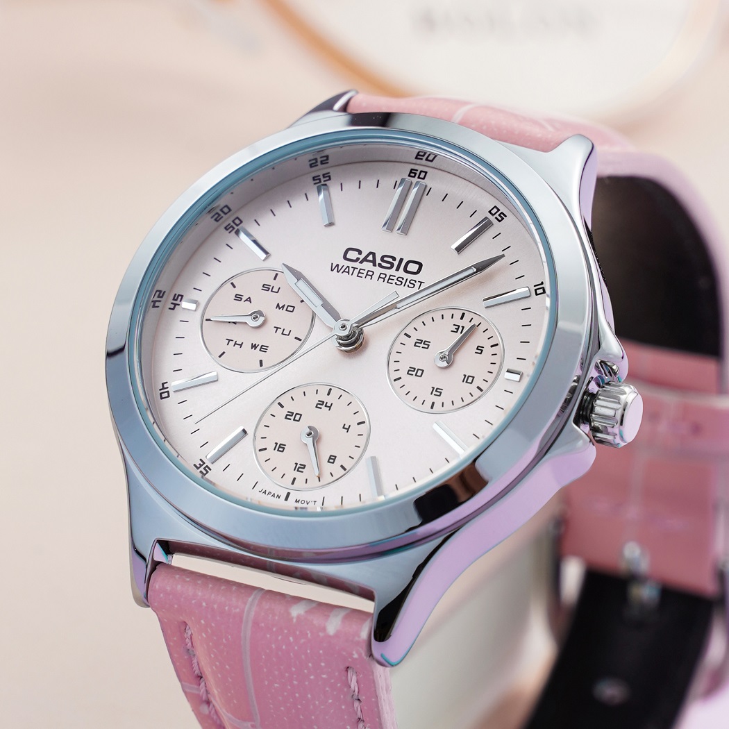 Đồng hồ Casio nữ 6 kim