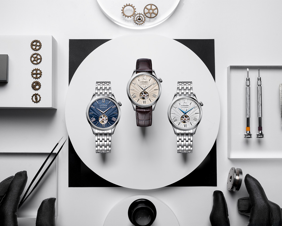 Citizen cơ nam trang bị Parashock bảo vệ đồng hồ khỏi các chấn động