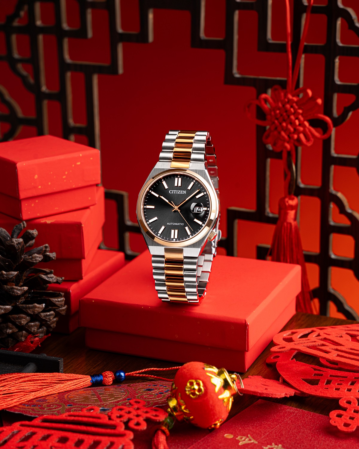 Citizen Tsuyosa NJ0154-80H - Bản phối màu nịnh mắt