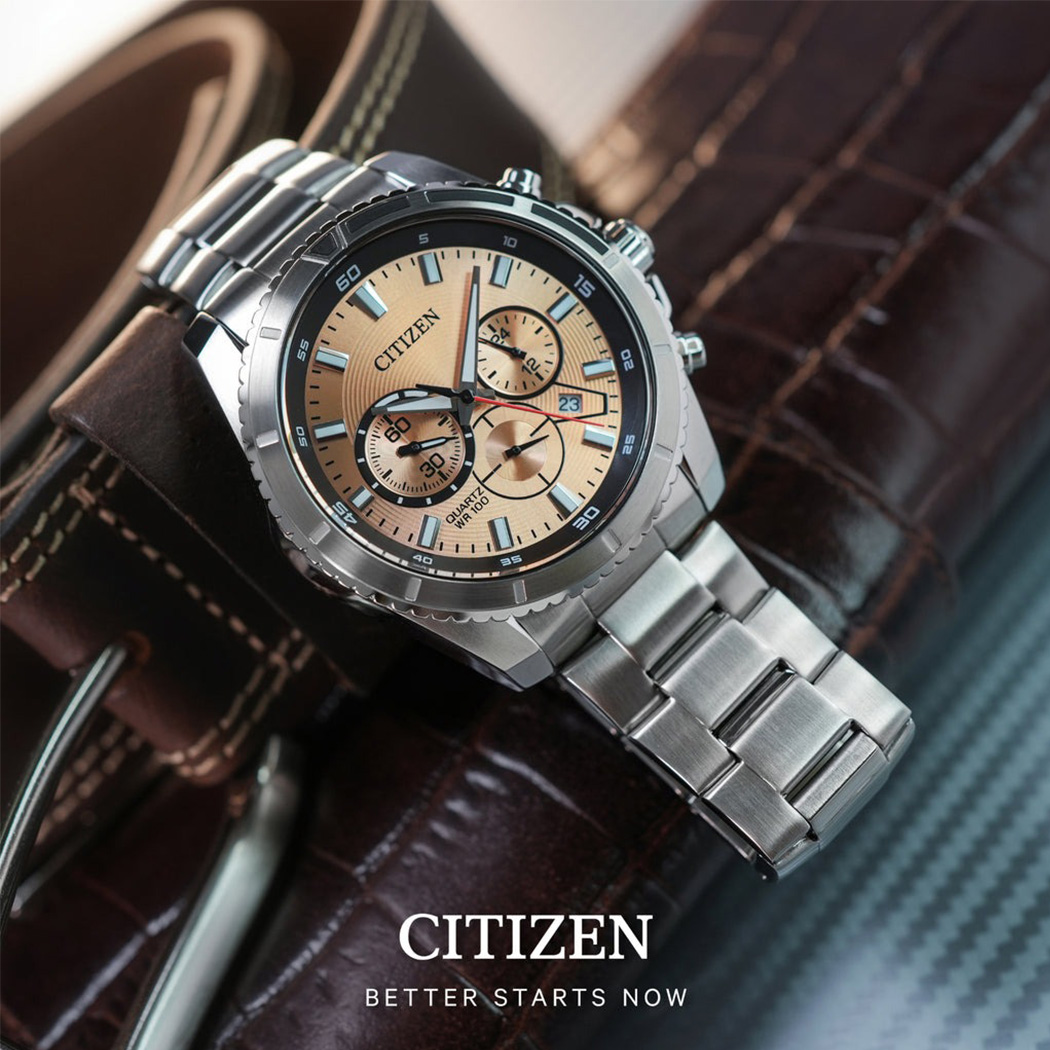 Đồng hồ Citizen Quartz có ưu điểm sai số thấp, sử dụng bền bỉ