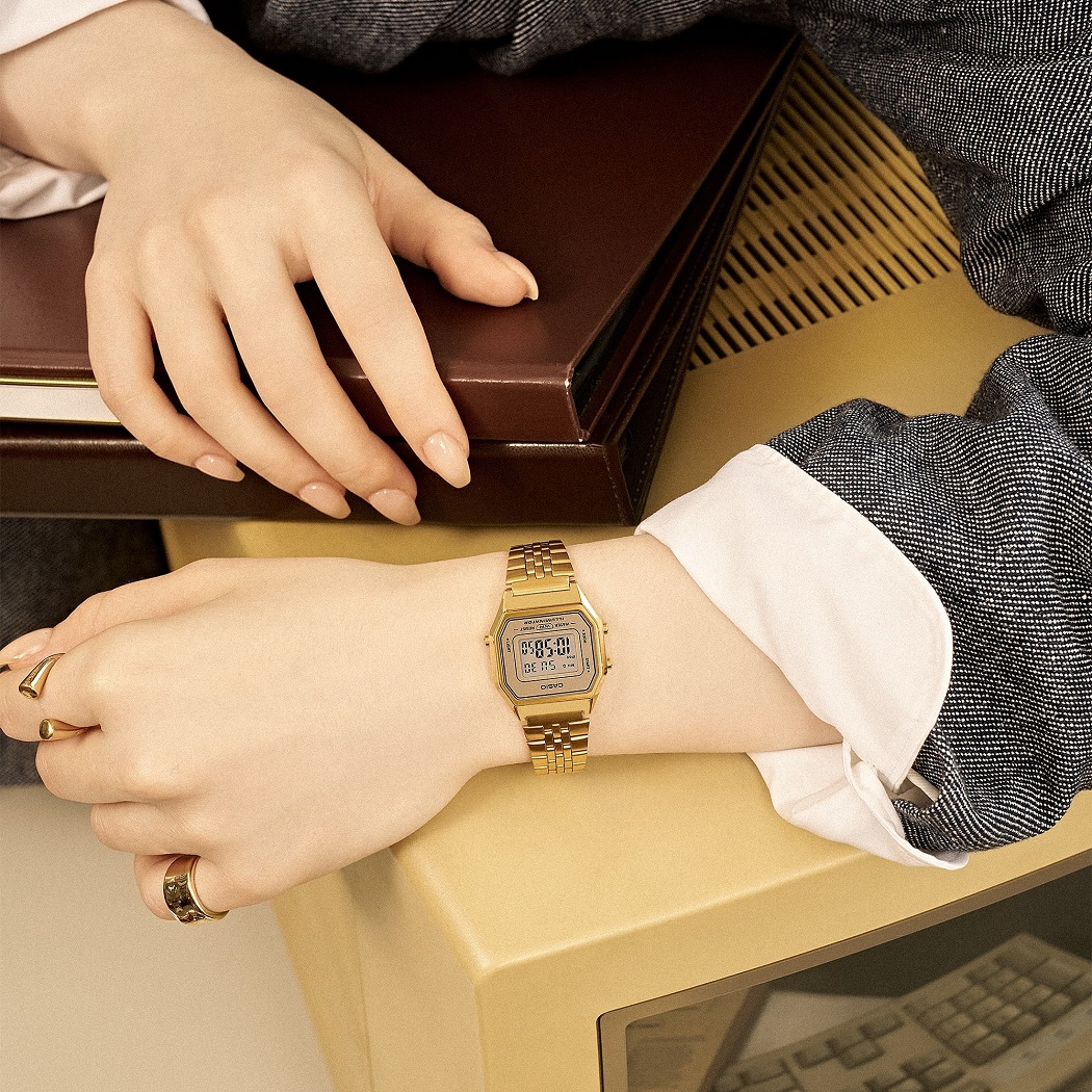 Đồng hồ điện tử Casio nữ đẹp, chính hãng