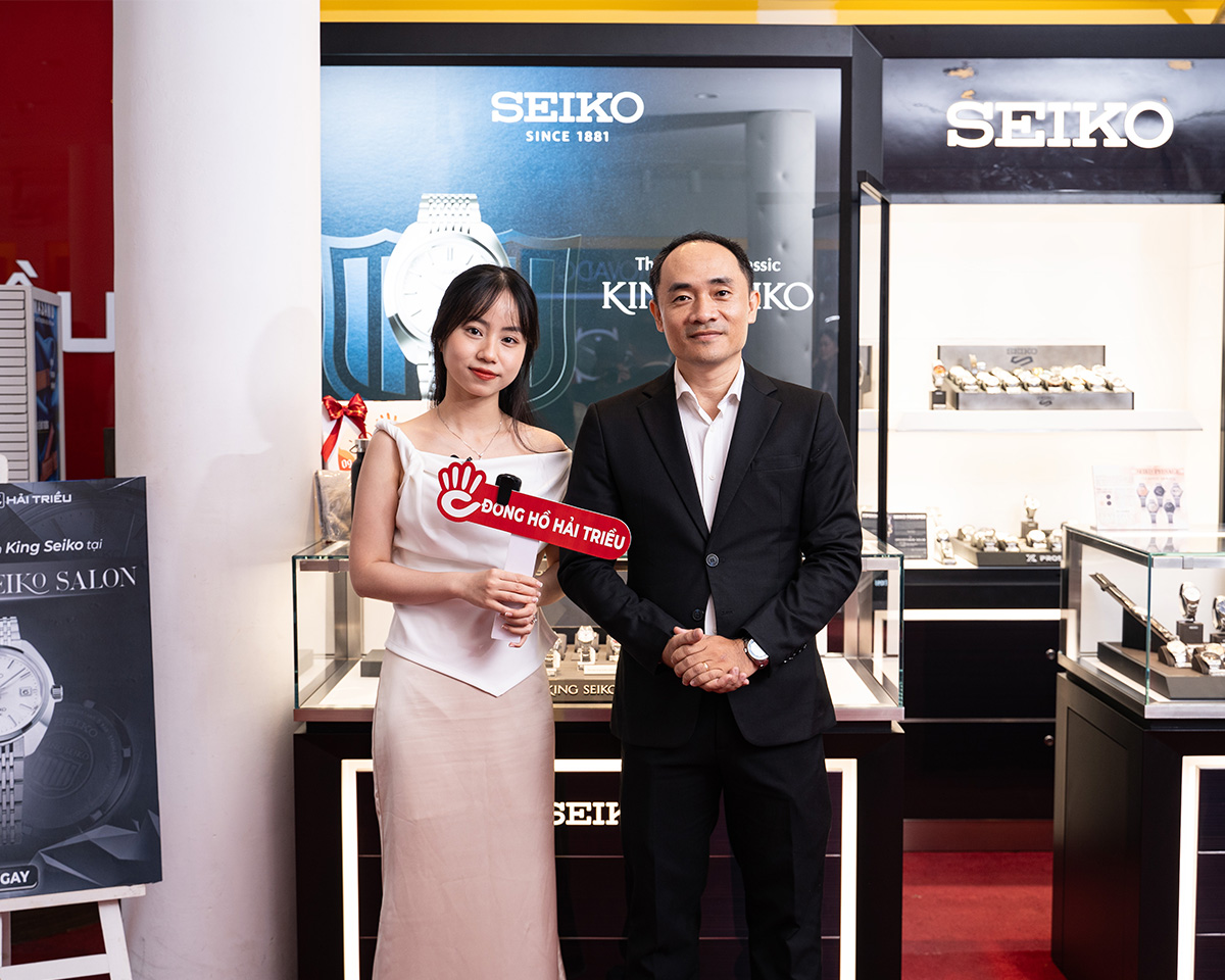 Đồng Hồ Hải Triều - đối tác chiến lược của Seiko, cập nhật nhanh các mẫu mã của hãng