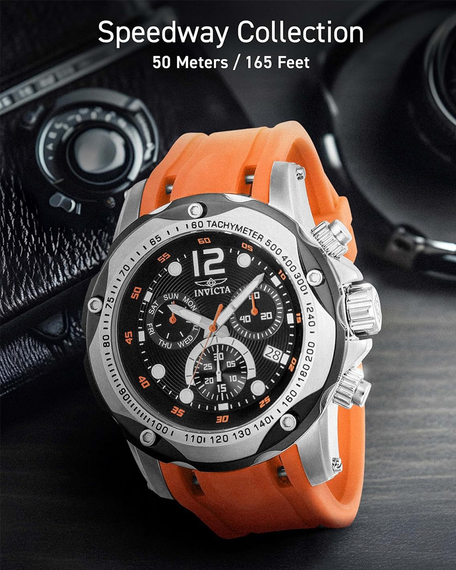 Invicta Speedway - Đồng hồ thể thao có chức năng bấm giờ