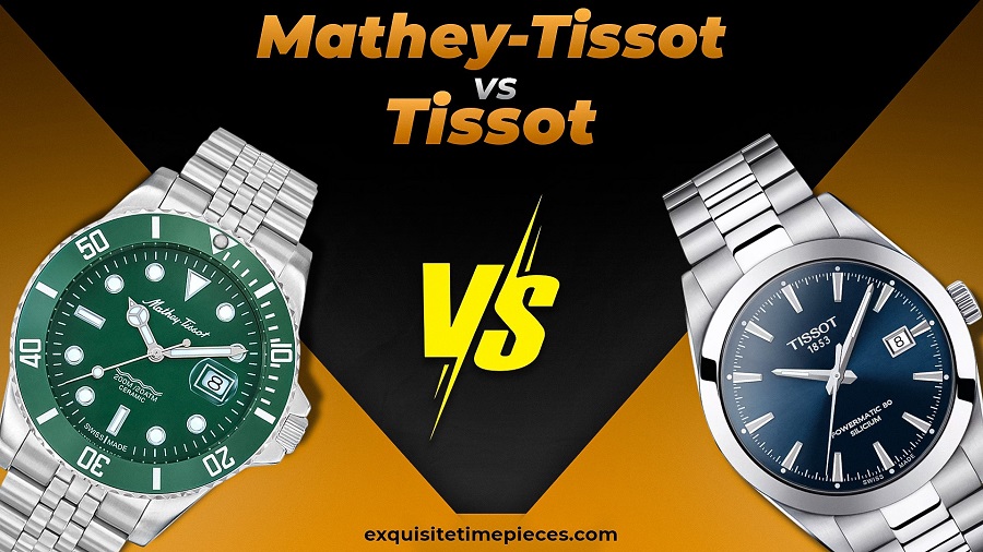 Mathey-Tissot và Tissot có phải là một? Câu trả lời là Không, cả 2 thương hiệu đều có xuất xứ Thụy Sỹ nhưng khác nhau cho cả 5 tiêu chí quan trọng nhất