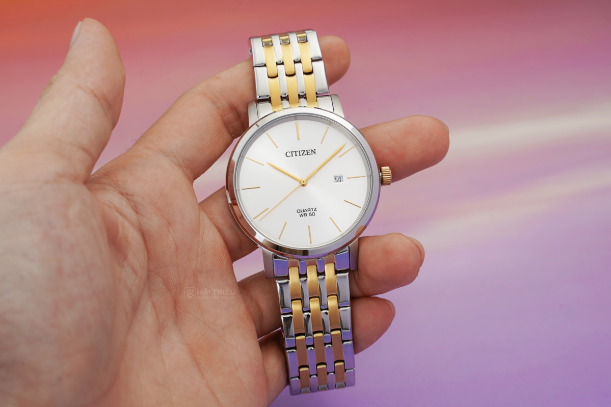 Citizen Quartz WR50 nam đơn giản, khí chất