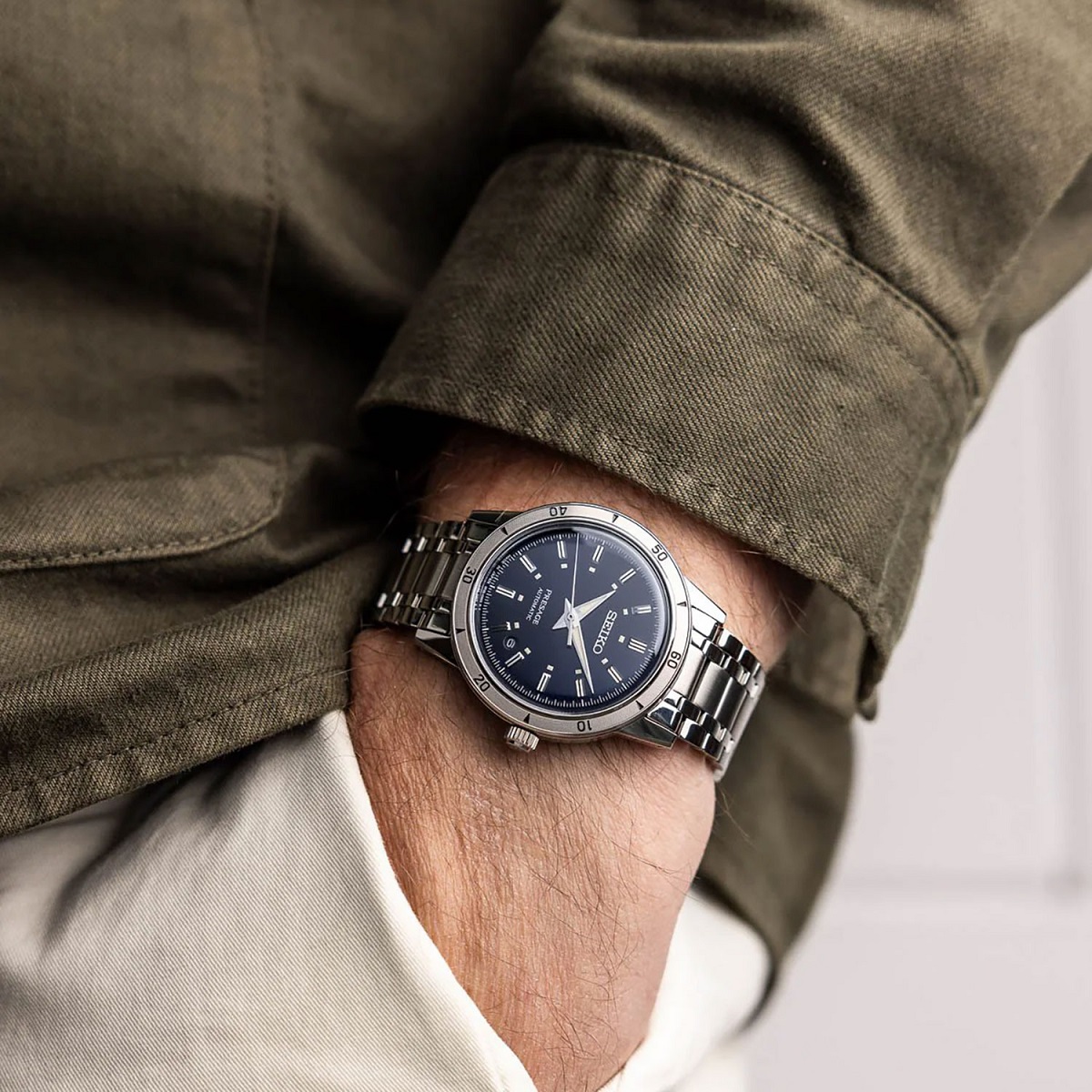 Đồng hồ Seiko Presage Style 60's SRPL07J1 - Ảnh 7