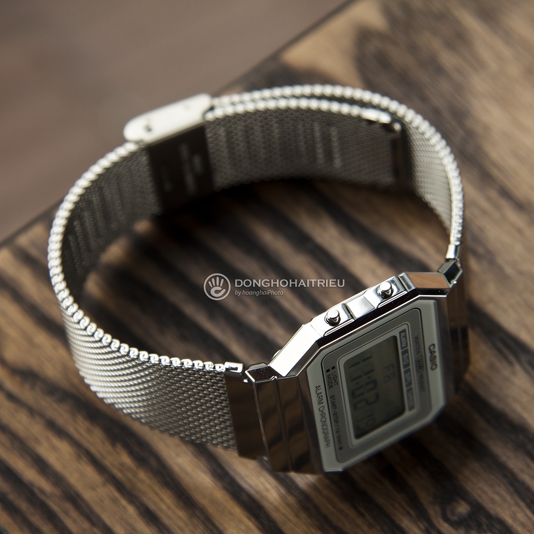 Đồng hồ Casio siêu mỏng 6mm Casio A700WM-7ADF