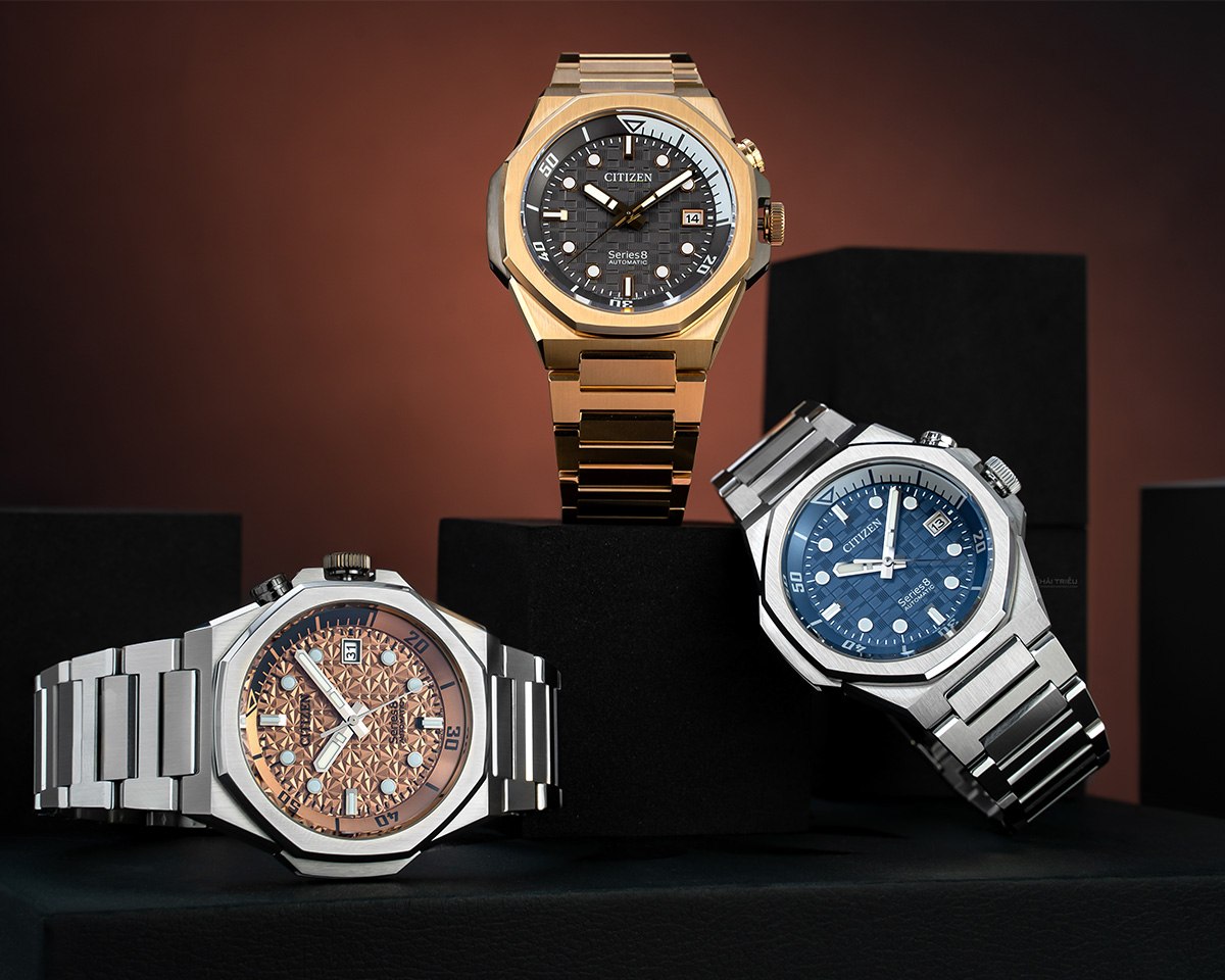 Citizen Series 8 nam dây kim loại cho người chơi chuyên nghiệp