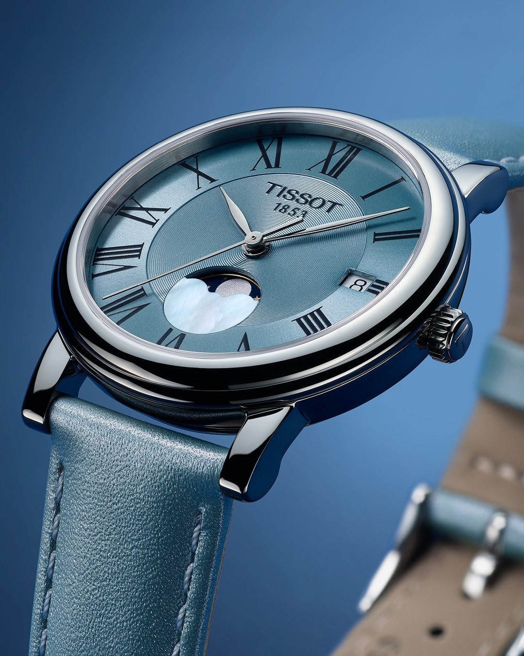 Hình thực tế đồng hồ Tissot Moonphase