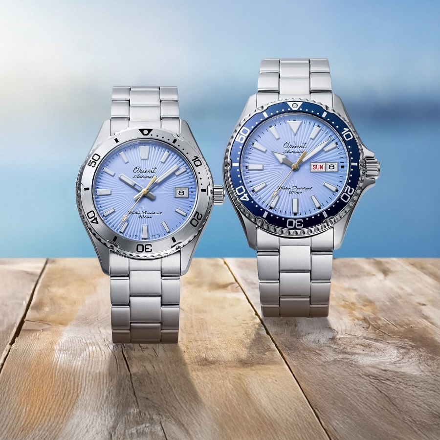 Ảnh so sánh đồng hồ Tissot PRC 200 vs. Orient Sports (Diver Style)