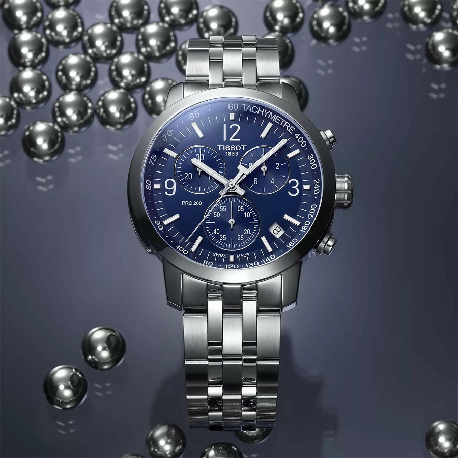 Tổng thể thiết kế đồng hồ Tissot PRC 200