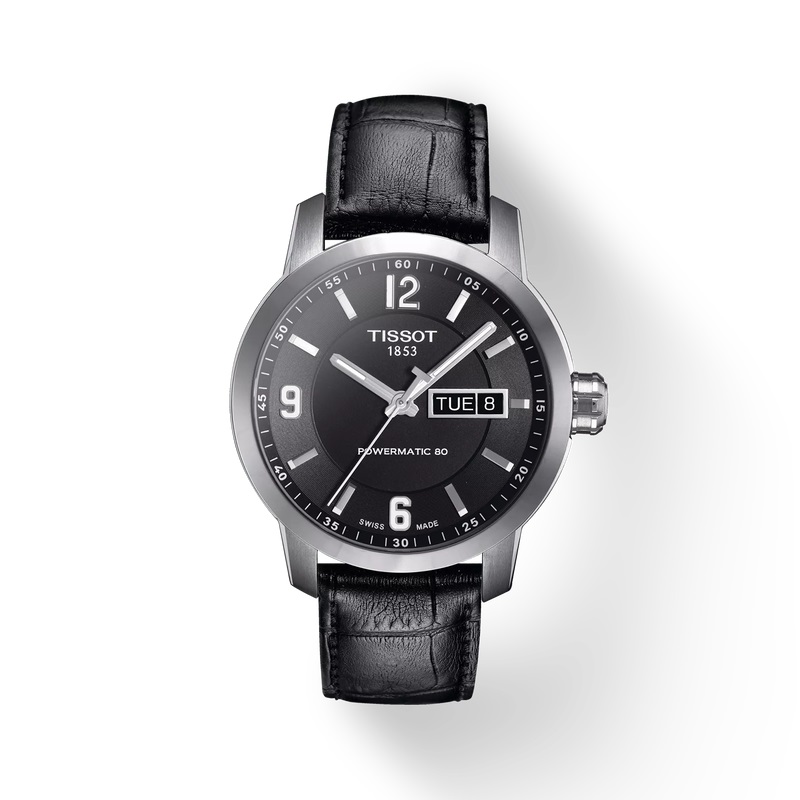 Ảnh thực tế chiếc đồng hồ Tissot PRC 200 Powermatic 80 39mm (Mã T055.430.16.057.00)